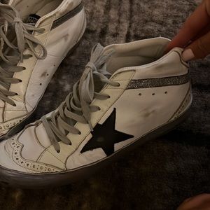 GOLDEN GOOSE Mid Star Leather Sneakers